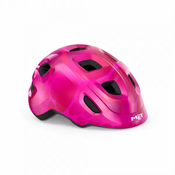 Met Bike Helmet Hooray MIPS - Pink Hearts
