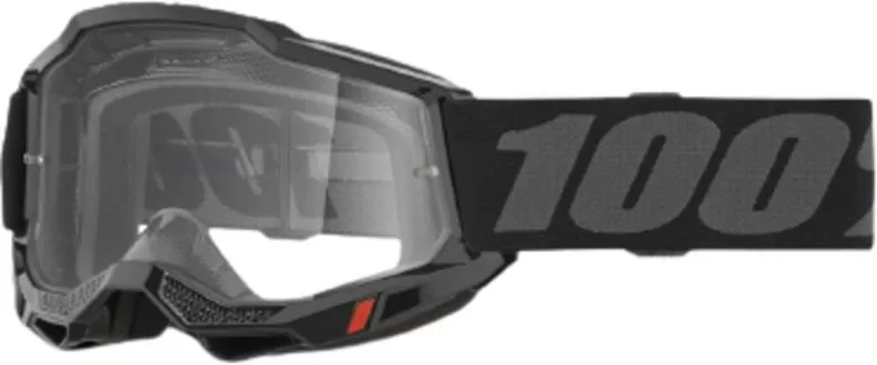 100percent ACCURI 2 OTG Goggle - black clear lens