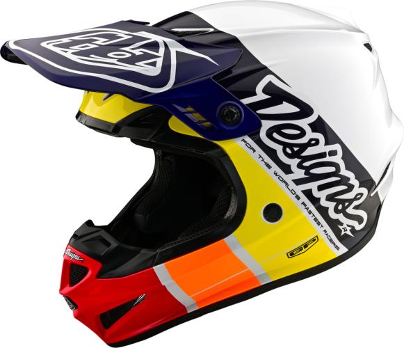 Troy Lee Designs GP Helmet - Runner - weiss-schwarz-rot