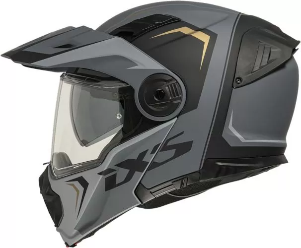 iXS Venture 1.0 MIPS flip-up helmet matt - black-anthracite