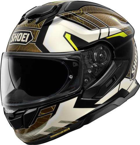 SHOEI Integralhelm GT-Air 3 Hike TC-11 - schwarz-weiss-neon gelb