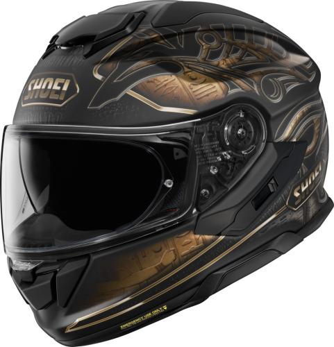 SHOEI Integralhelm GT-Air 3 Nile TC-9, matt - schwarz-gold