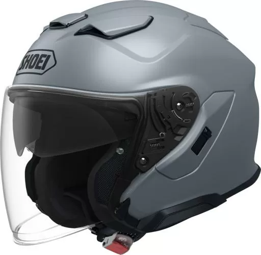 SHOEI Jethelm J-Cruise 3 Plain basalt - grau