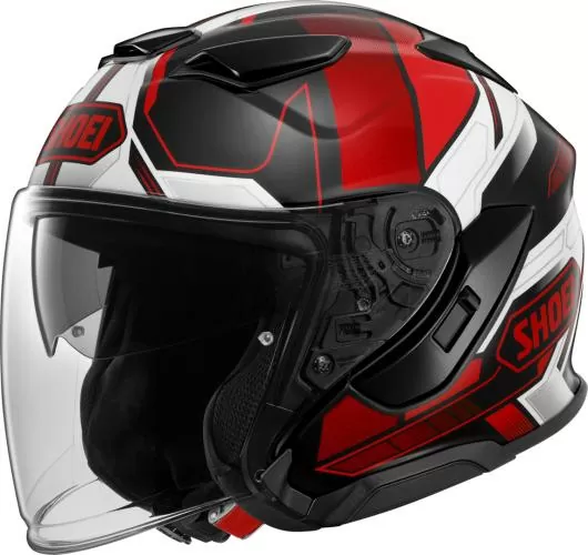 SHOEI Jethelm J-Cruise 3 Whizzy TC-1 - schwarz-rot-weiss