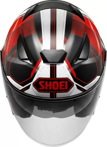 SHOEI Jethelm J-Cruise 3 Whizzy TC-1 - schwarz-rot-weiss