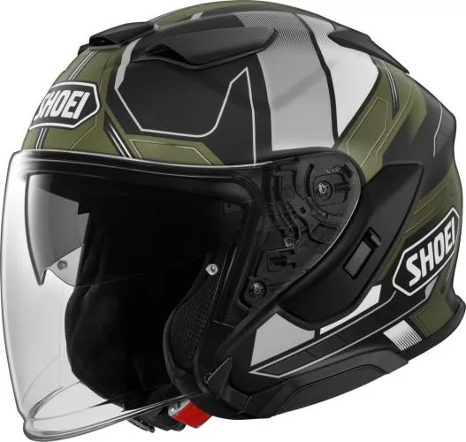SHOEI Jethelm J-Cruise 3 Whizzy TC-11 matt - schwarz-olive