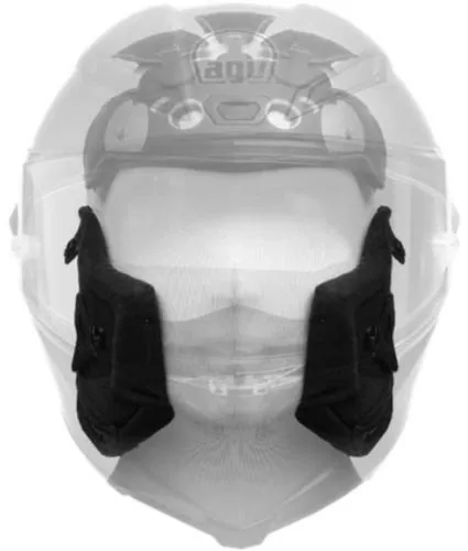 AGV Wangenpolster Pista GP RR - grau l