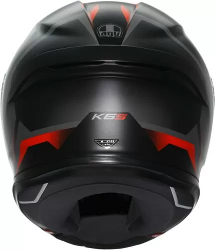 AGV Integralhelm K6 S Karve matt - schwarz-grau-rot