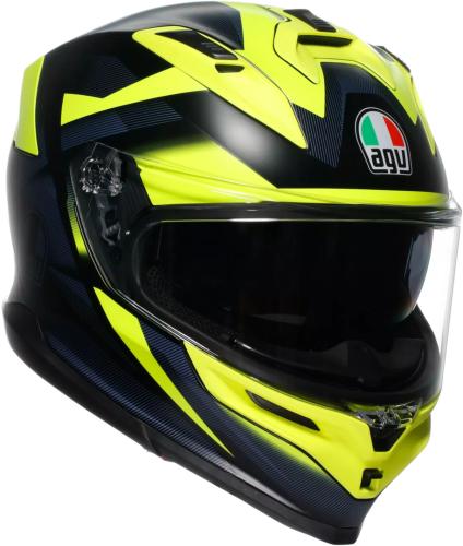 AGV Integralhelm K7 Glimpse - schwarz-gelb