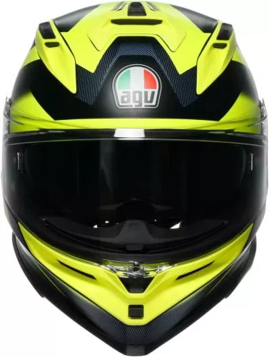 AGV Full-face Helmet K7 Glimpse - black-yellow