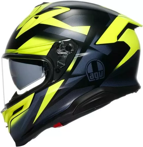 AGV Full-face Helmet K7 Glimpse - black-yellow