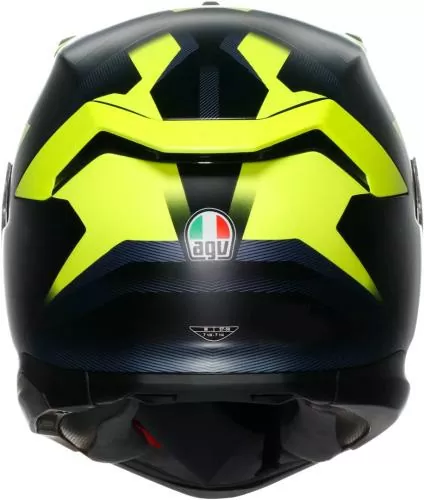 AGV Full-face Helmet K7 Glimpse - black-yellow