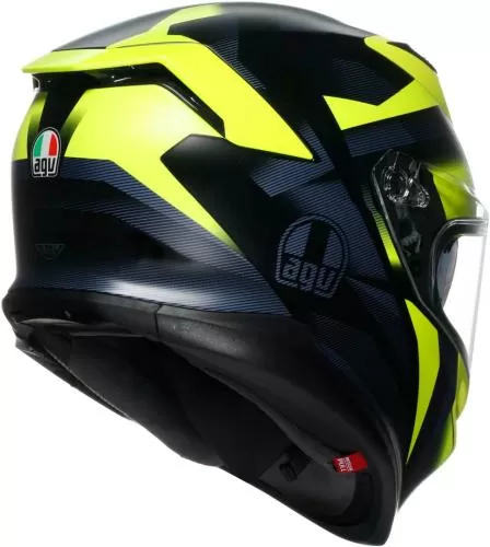AGV Full-face Helmet K7 Glimpse - black-yellow