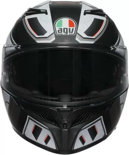 AGV Integralhelm K3 Rivia matt - schwarz-weiss
