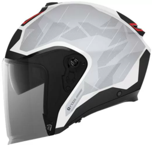 AGV Jethelm Irides Trieste - schwarz-weiss-rot