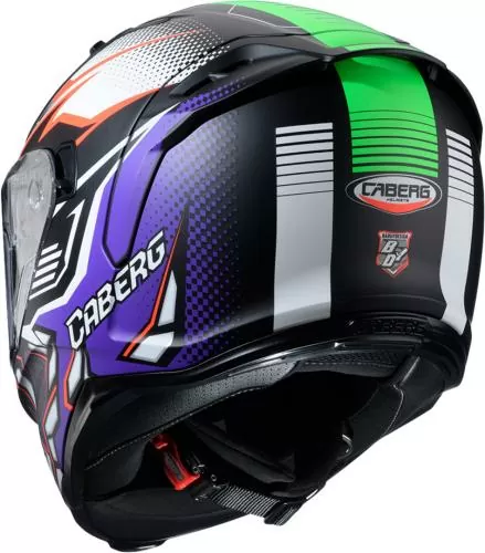 Caberg Full Face Helmet Avalon X - Gurkha black-grey-orange fluo