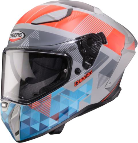 Caberg Integralhelm Drift Evo II Prism - matt grau rot blau