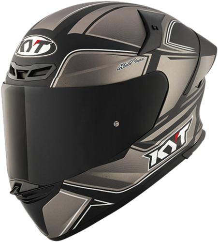 KYT Integralhelm TT-Revo Tourist - beige-schwarz-weiss