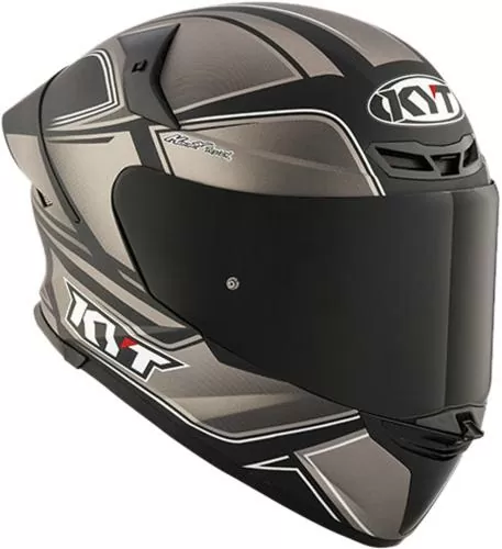 KYT Integralhelm TT-Revo Tourist - beige-schwarz-weiss
