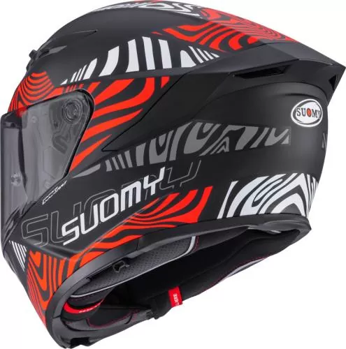 Suomy Full-Face Helmet Stellar 2 Molten - black matt-red
