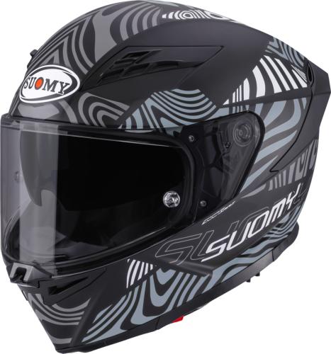 Suomy Integralhelm Stellar 2 Molten - schwarz matt-grau