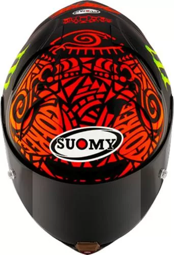 Suomy Integralhelm S1-XR GP Bagnaia Monster Replica 2024 - schwarz matt-rot