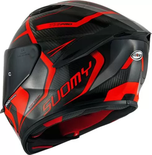 Suomy Full-face helmet TX-Pro Advance - black-red fluo