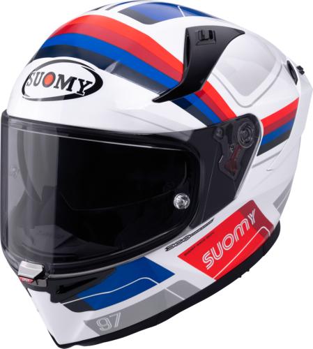 Suomy Integralhelm Speedstar 2 Vantage - weiss-blau-rot
