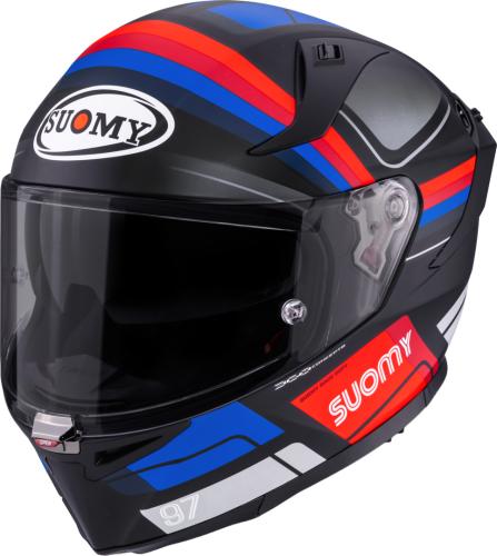 Suomy Integralhelm Speedstar 2 Vantage - schwarz-blau-rot