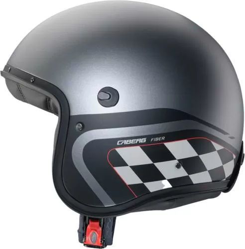 Caberg Jet Helmet Freeride X Daytona - matt anthracite-black-white