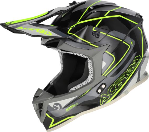 Acerbis Offroadhelm Linear 22-06 - schwarz-gelb