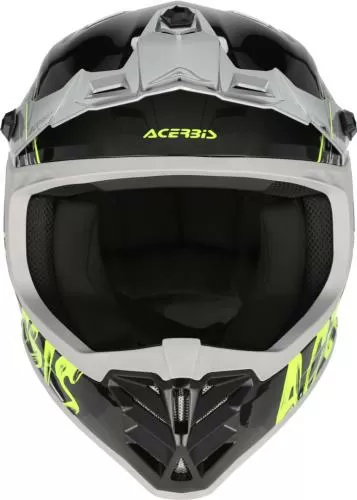 Acerbis Motocrosshelm PROFILE Junior - schwarz-gelb