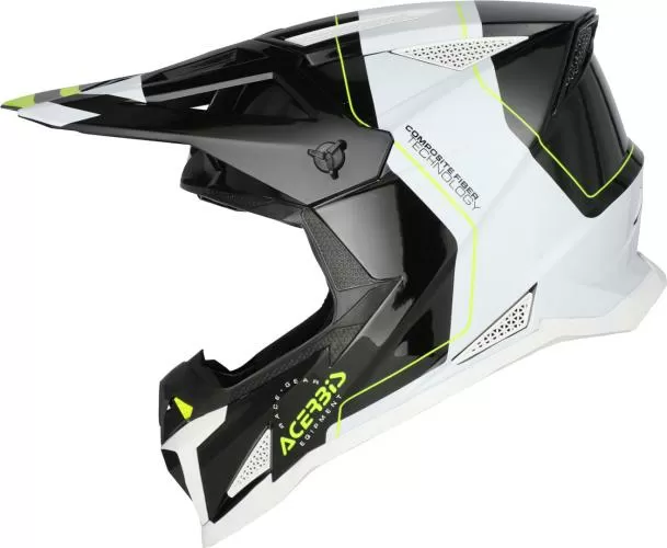 Acerbis Off-road helmet T711 - black-white
