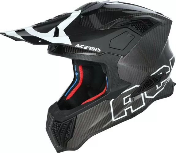 Acerbis Motocrosshelm AIRSTRIKE-C - schwarz-weiss