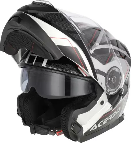 Acerbis Flip-Up Helmet SEREL 2206 - black-silver