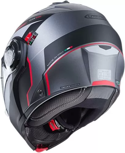 Caberg Flip-up helmet Duke Evo Move - matt anthracite-black-red