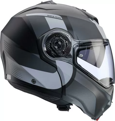 Caberg Flip-Up Helmet Duke Evo Indy - matt black-grey