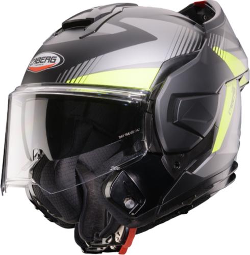 Caberg Klapphelm Trip Lunar - matt grau gelb