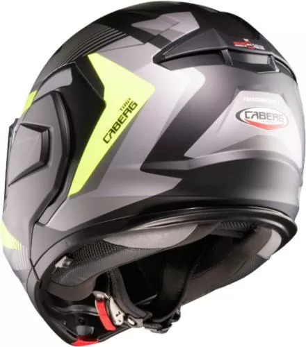 Caberg Flip-Up Helmet Trip Lunar - matt grey yellow