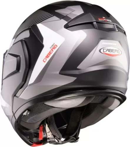 Caberg Flip-Up Helmet Trip Lunar - matt grey white