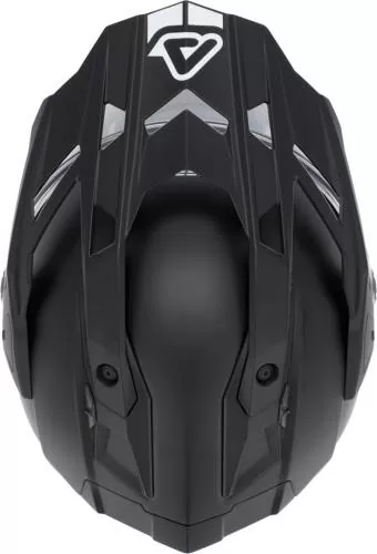 Acerbis Multifunctional helmet ATTACK - black matt