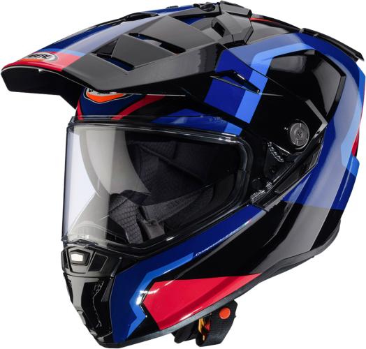 Caberg Endurohelm Tanami Scram - schwarz-blau-rot