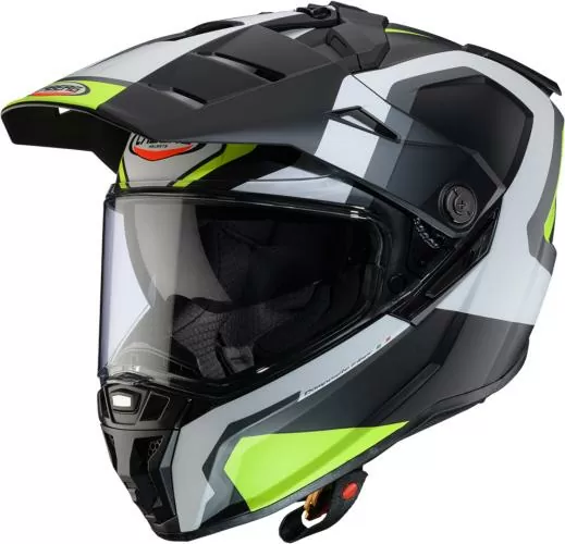 Caberg Enduro helmet Tanami Scram - matt-black-grey-yellow fluo
