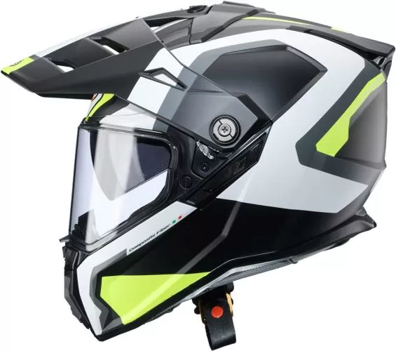 Caberg Enduro helmet Tanami Scram - matt-black-grey-yellow fluo