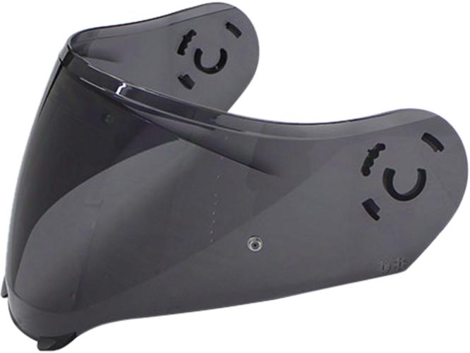 Caberg Visier Levo - grau-transparent