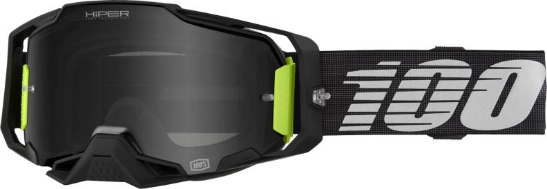 100percent Armega HIPER Goggle Tetsumi - Black Mirror Lens