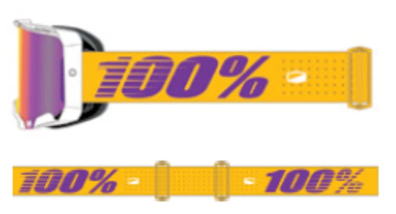 100percent Armega Goggle Difenbak - Clear Lens