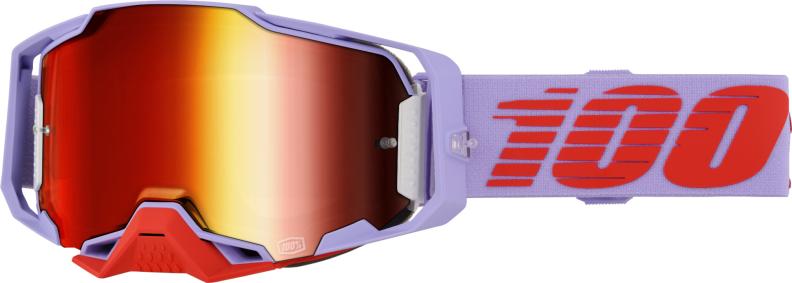 100percent Armega Goggle Fausto - Red Mirror Lens