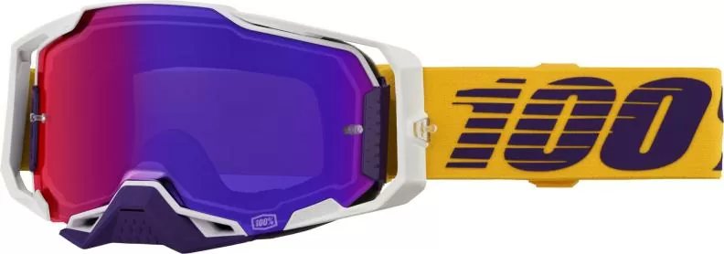 100percent Armega Goggle Difenbak - Purple Mirror Lens