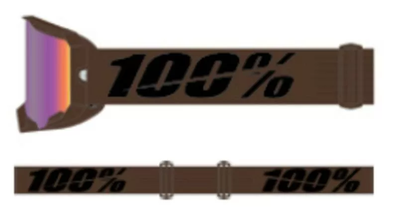 100percent ARMATIC Goggle Salcedo - Silver Mirror Lens